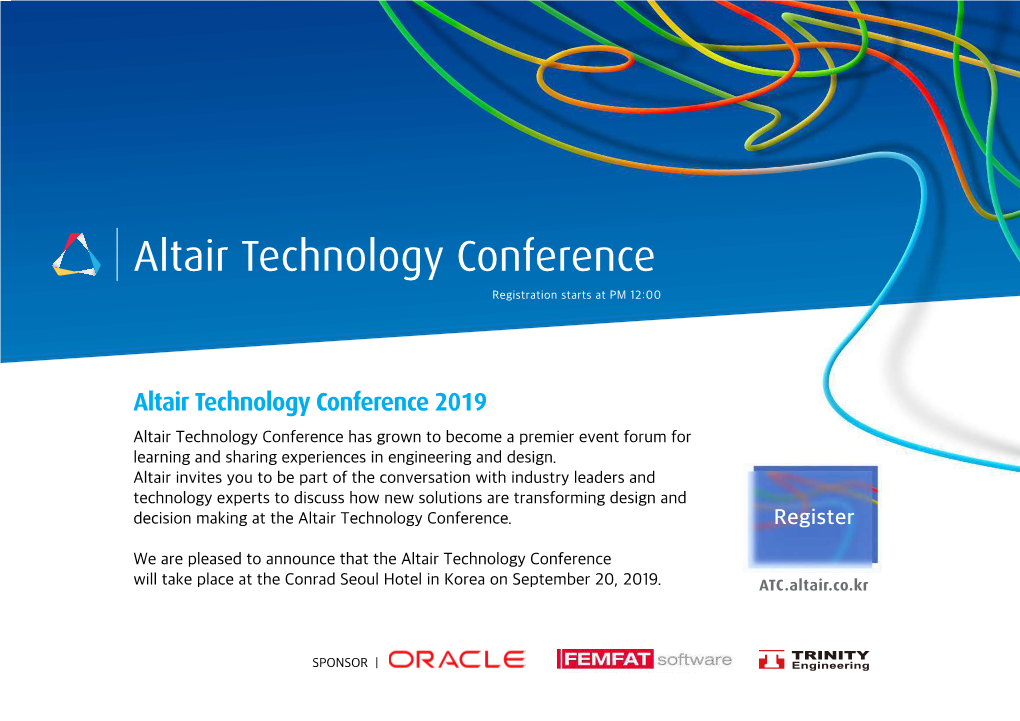 Altair Technology Conference 2019