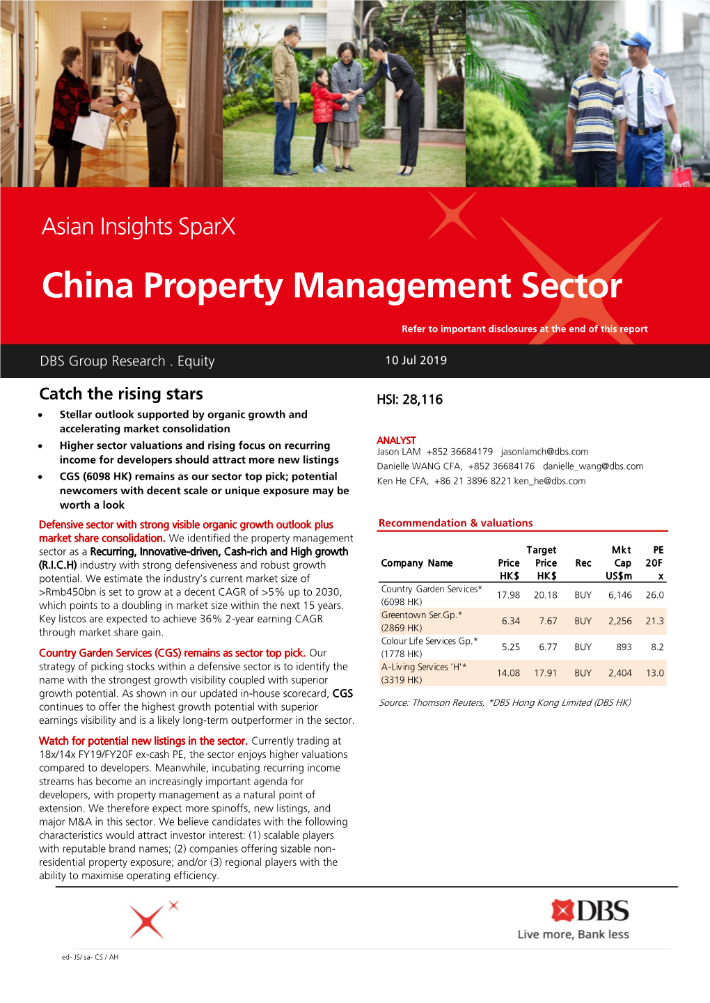 China Property Management Sector
