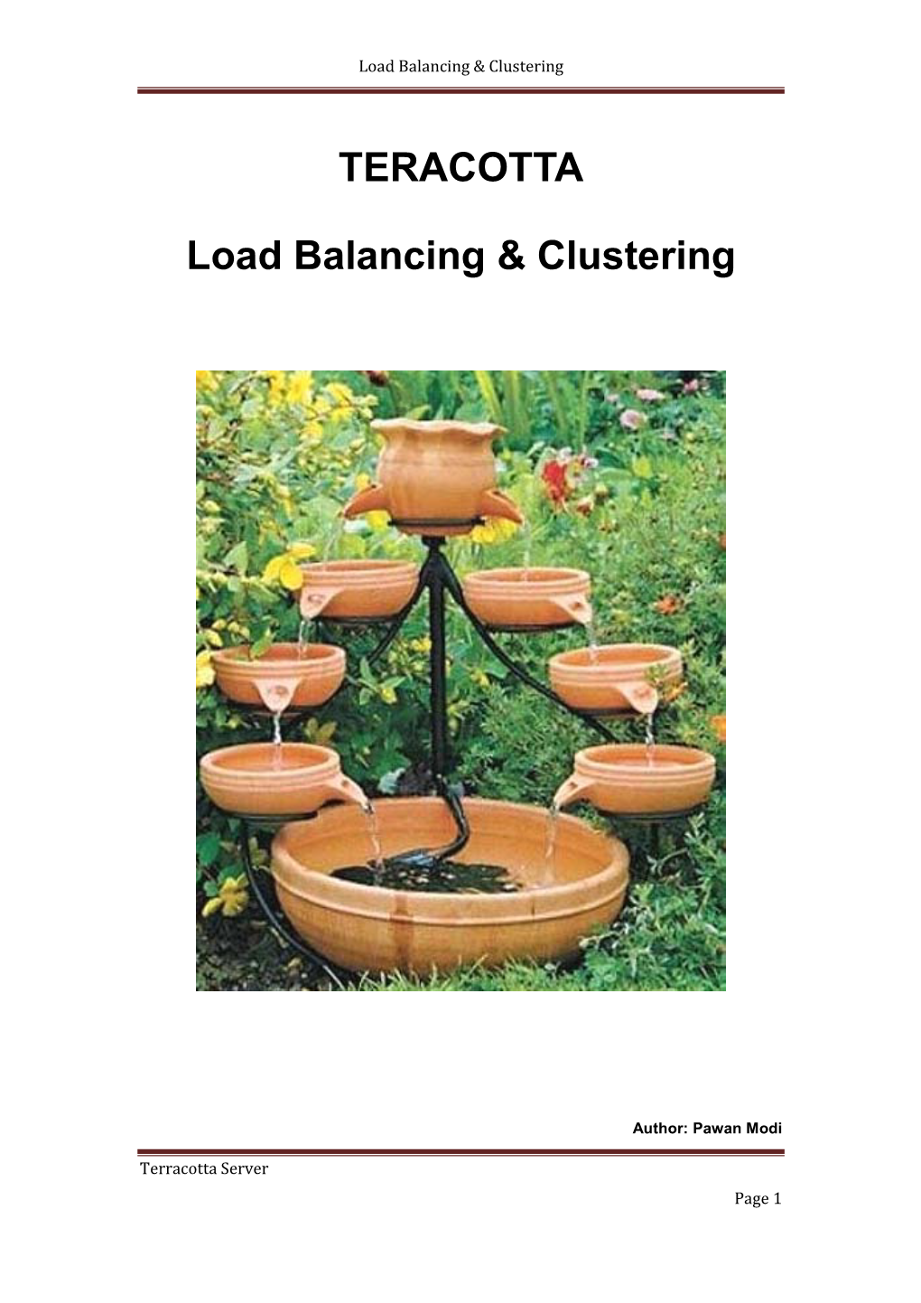 Load Balancing & Clustering