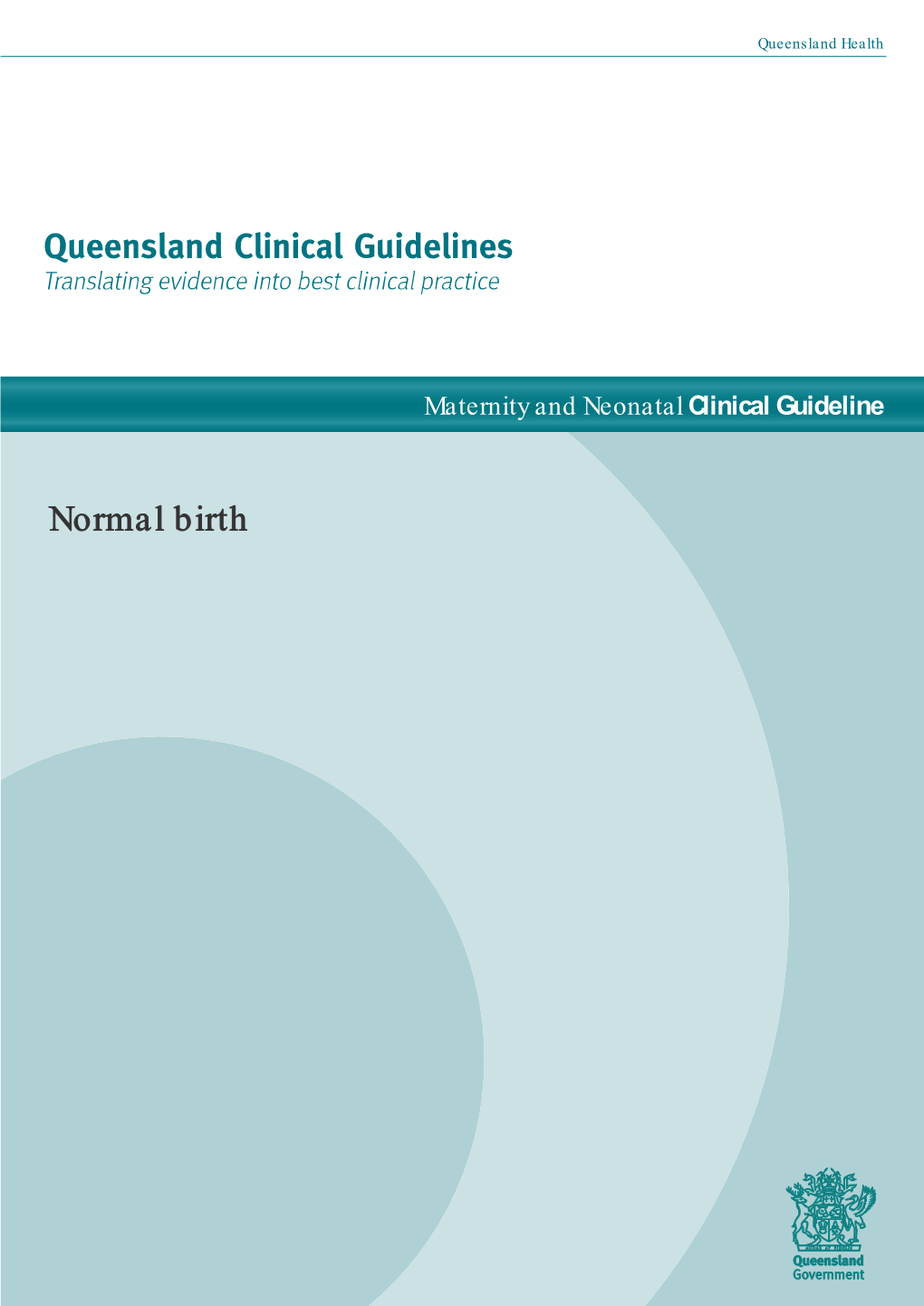 Guideline: Normal Birth