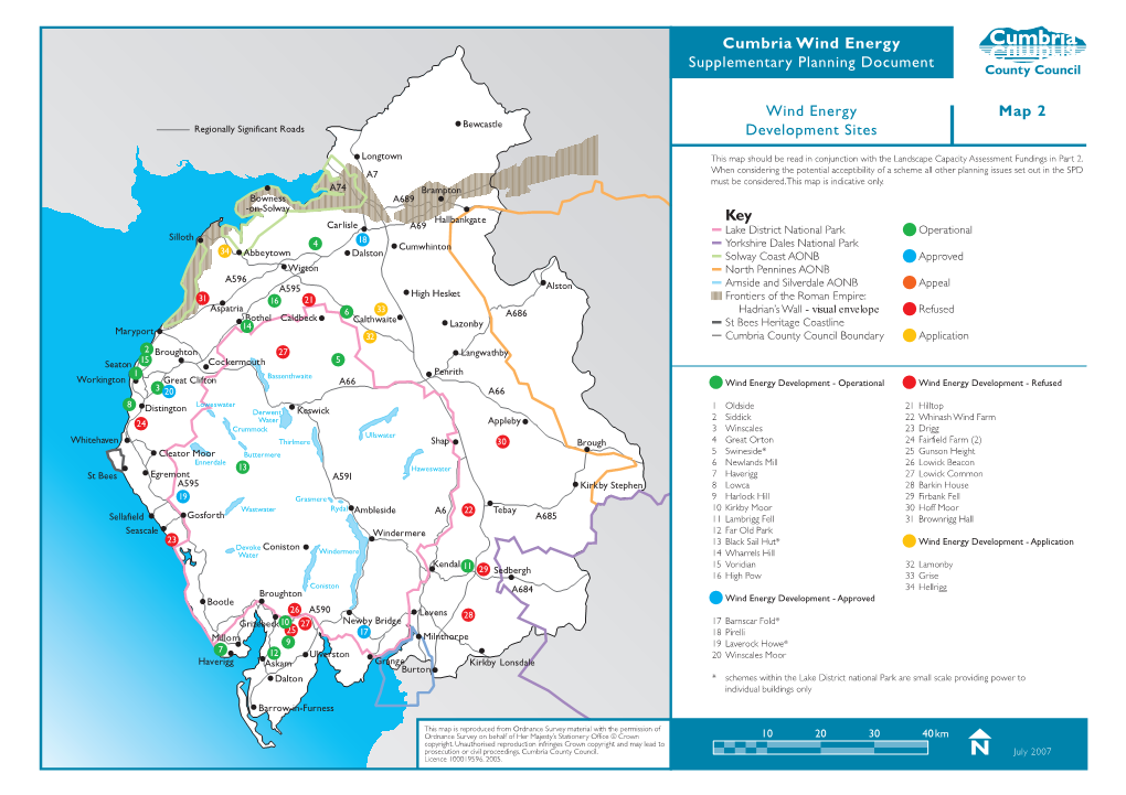 Cumbria Wind Energy Supplementary Planning Document