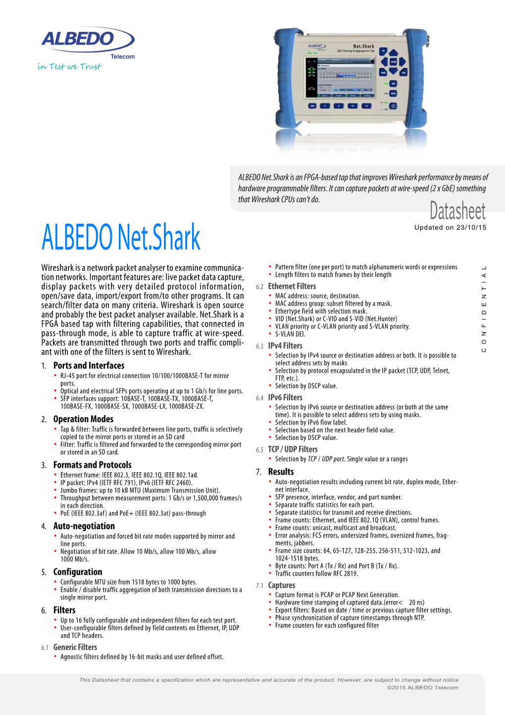 Net.Shark Is an FPGA-Based Tap That Improves Wireshark Performance by Means of Hardware Programmable Filters