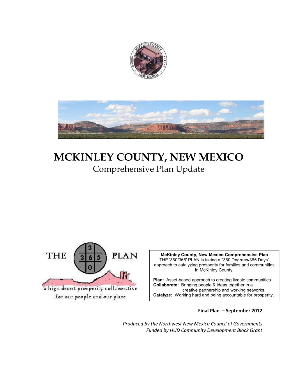 MCKINLEY COUNTY, NEW MEXICO Comprehensive Plan Update