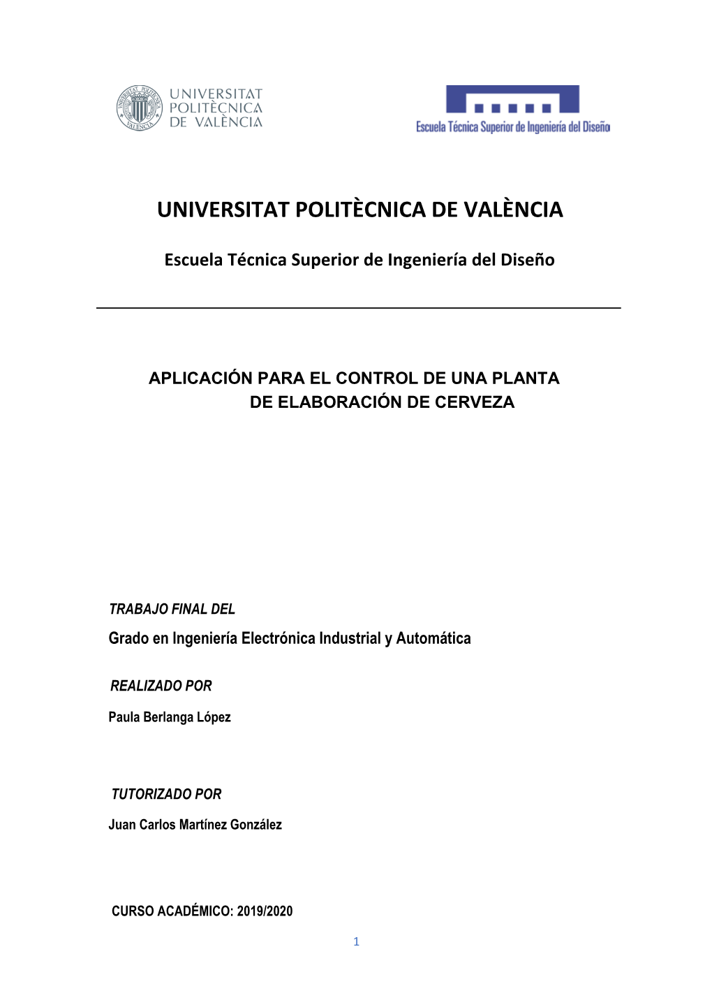 Universitat Politècnica De València