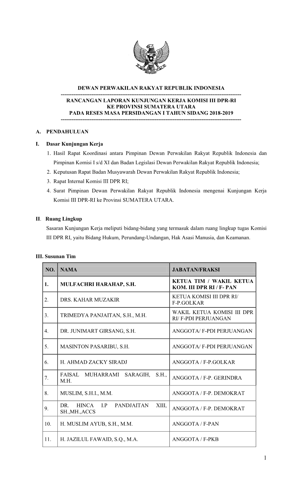 Dewan Perwakilan Rakyat Republik Indonesia