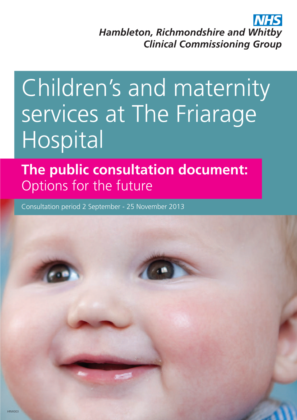 Children's and Maternity Services at the Friarage Hospital