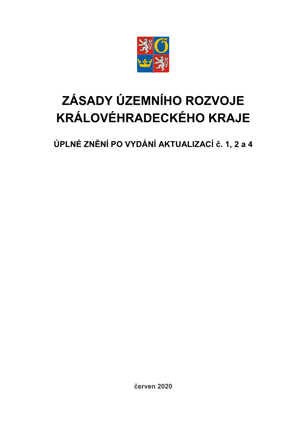 ÚZ ZÁSAD ÚZEMNÍHO ROZVOJE KHK Po A1, A2 a A4