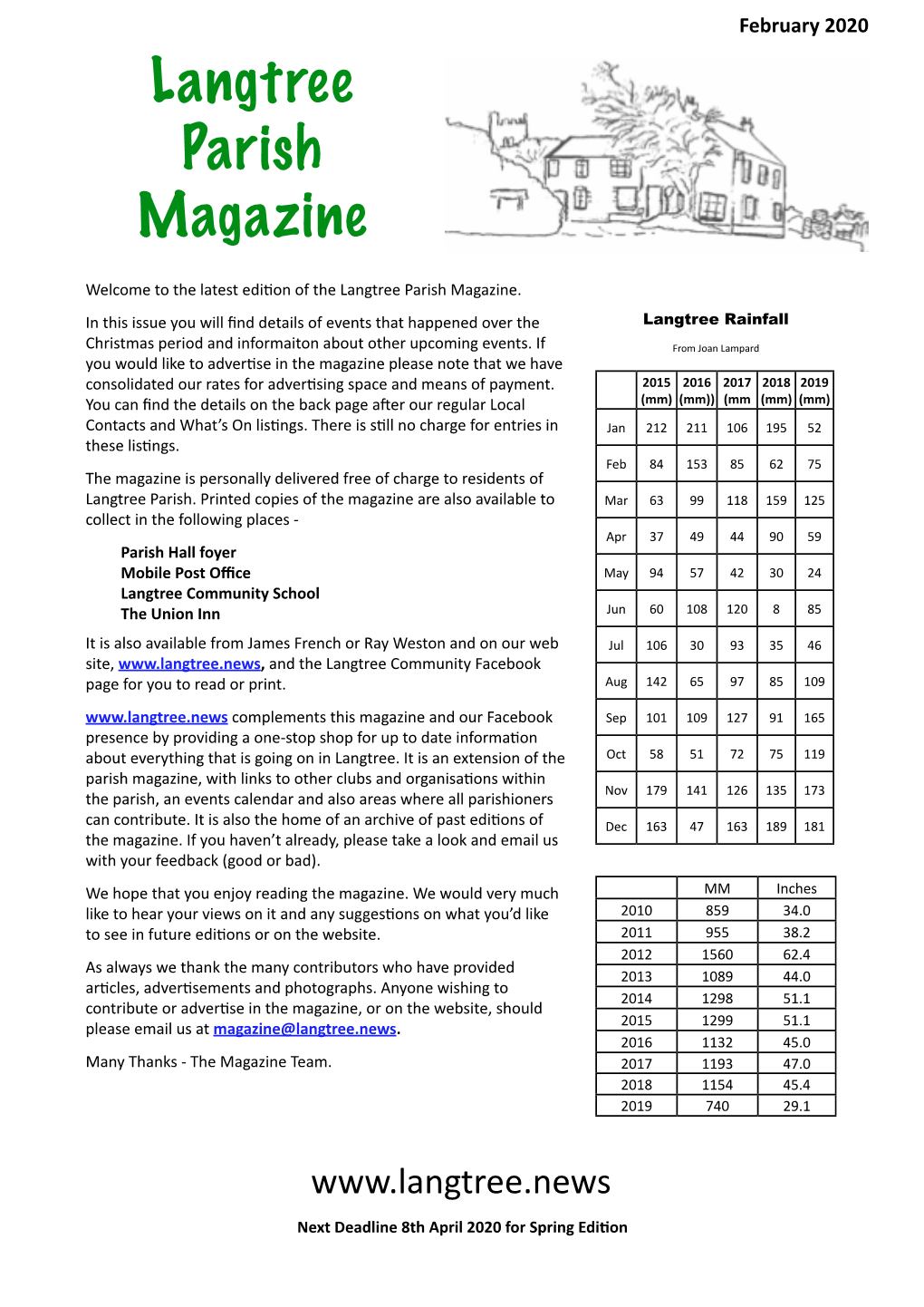 Langtree Parish Magazine