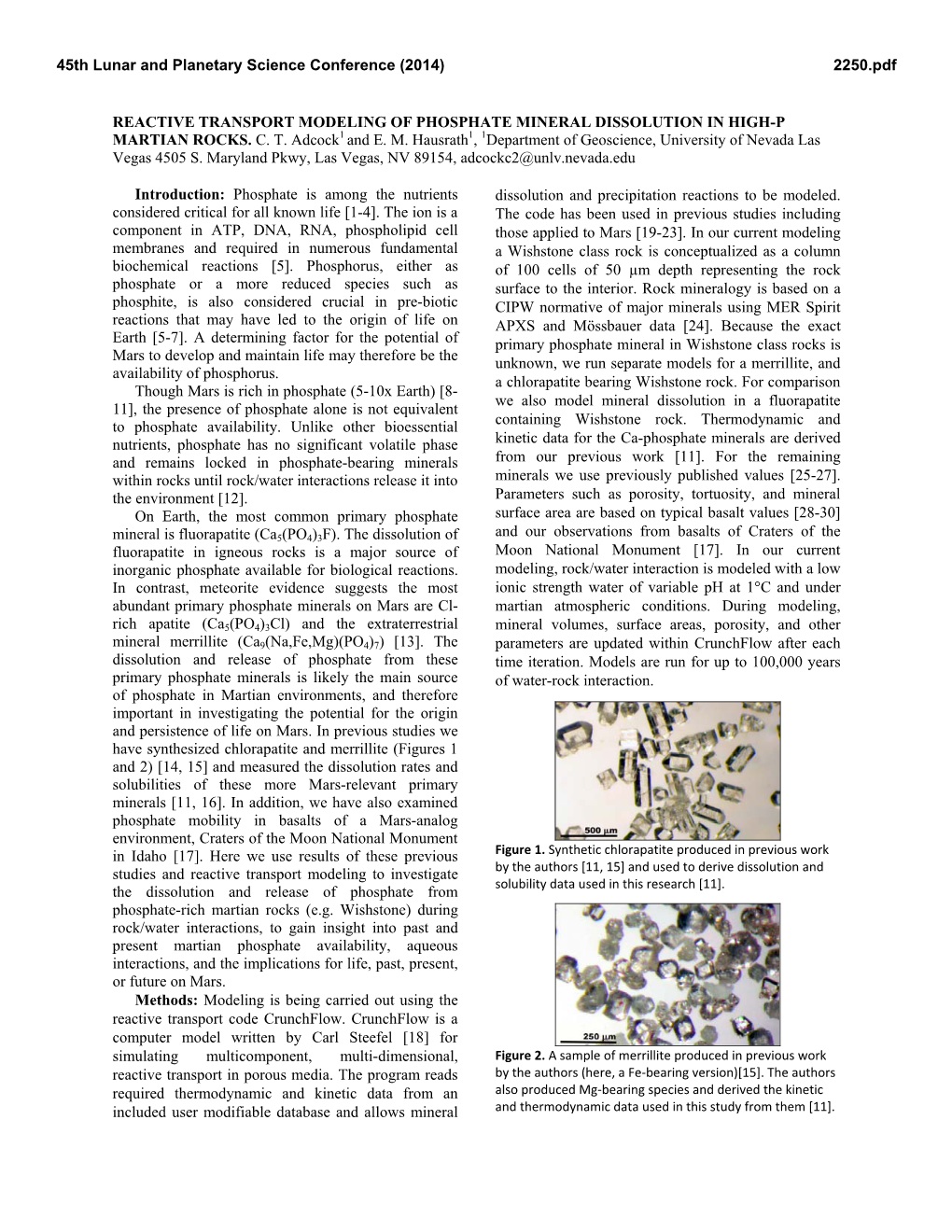 Reactive Transport Modeling of Phosphate Mineral Dissolution in High-P 1 1 1 Martian Rocks