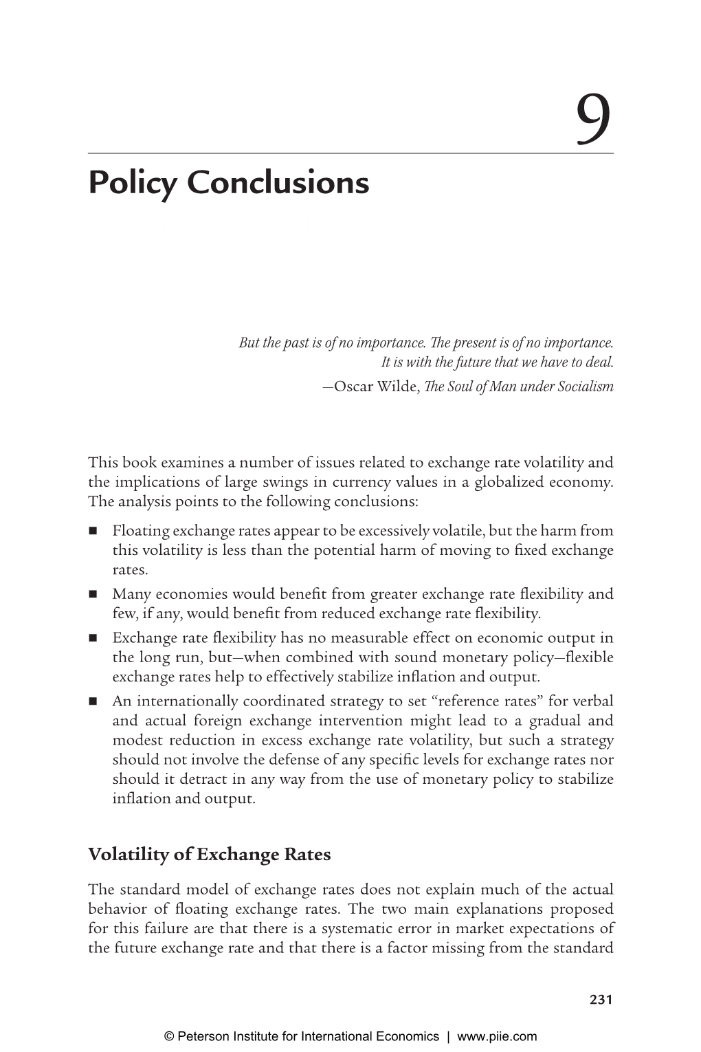 Policy Conclusions Chapter Sub-Title Or Article Title