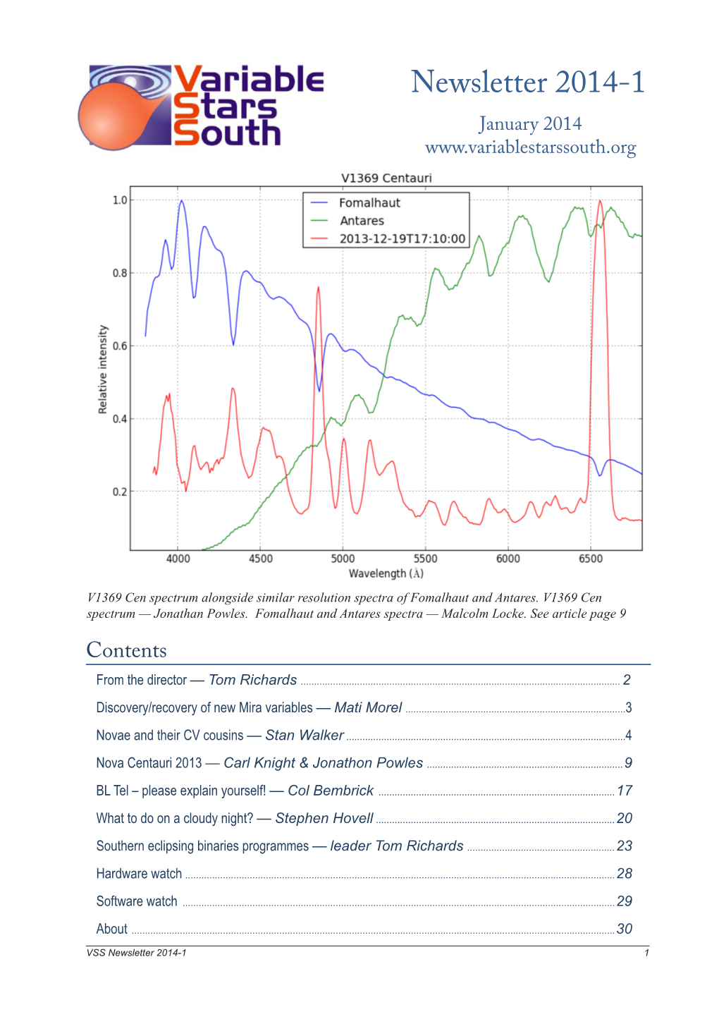 Newsletter 2014-1 January 2014