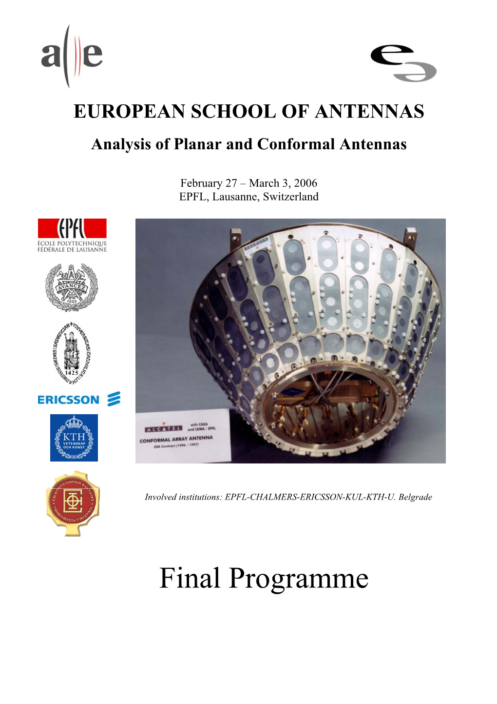 Esoa Preliminary Program