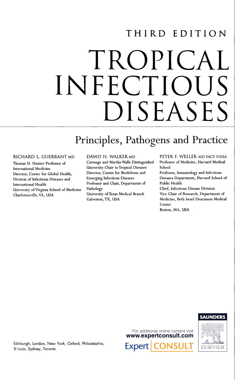 Tropical Infectious Diseases