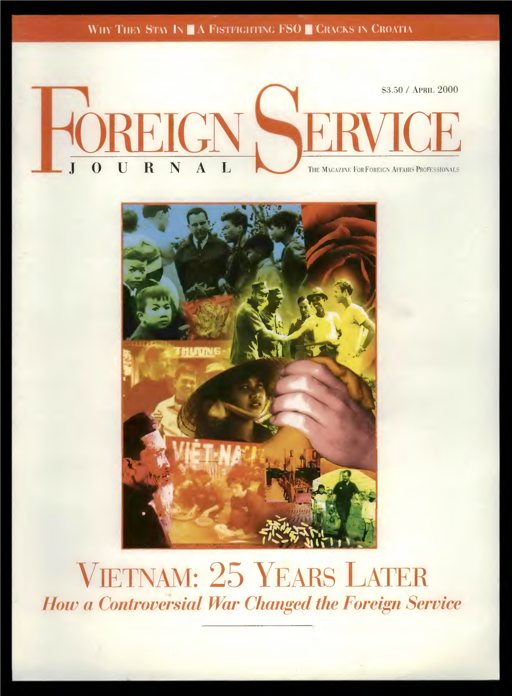 The Foreign Service Journal, April 2000