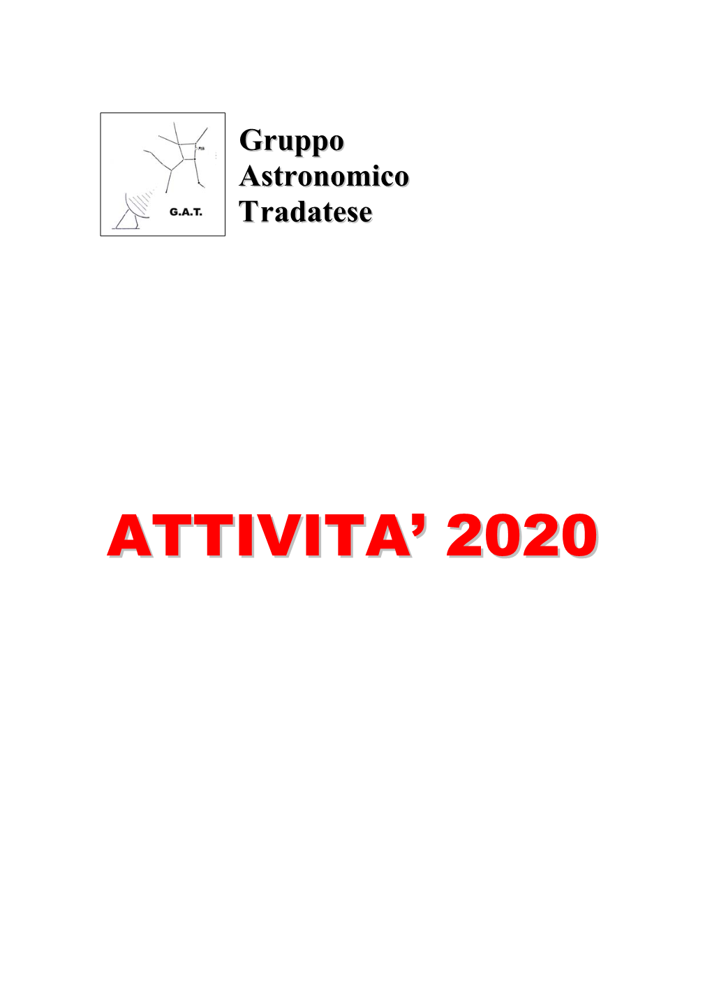 Attivita' 2020