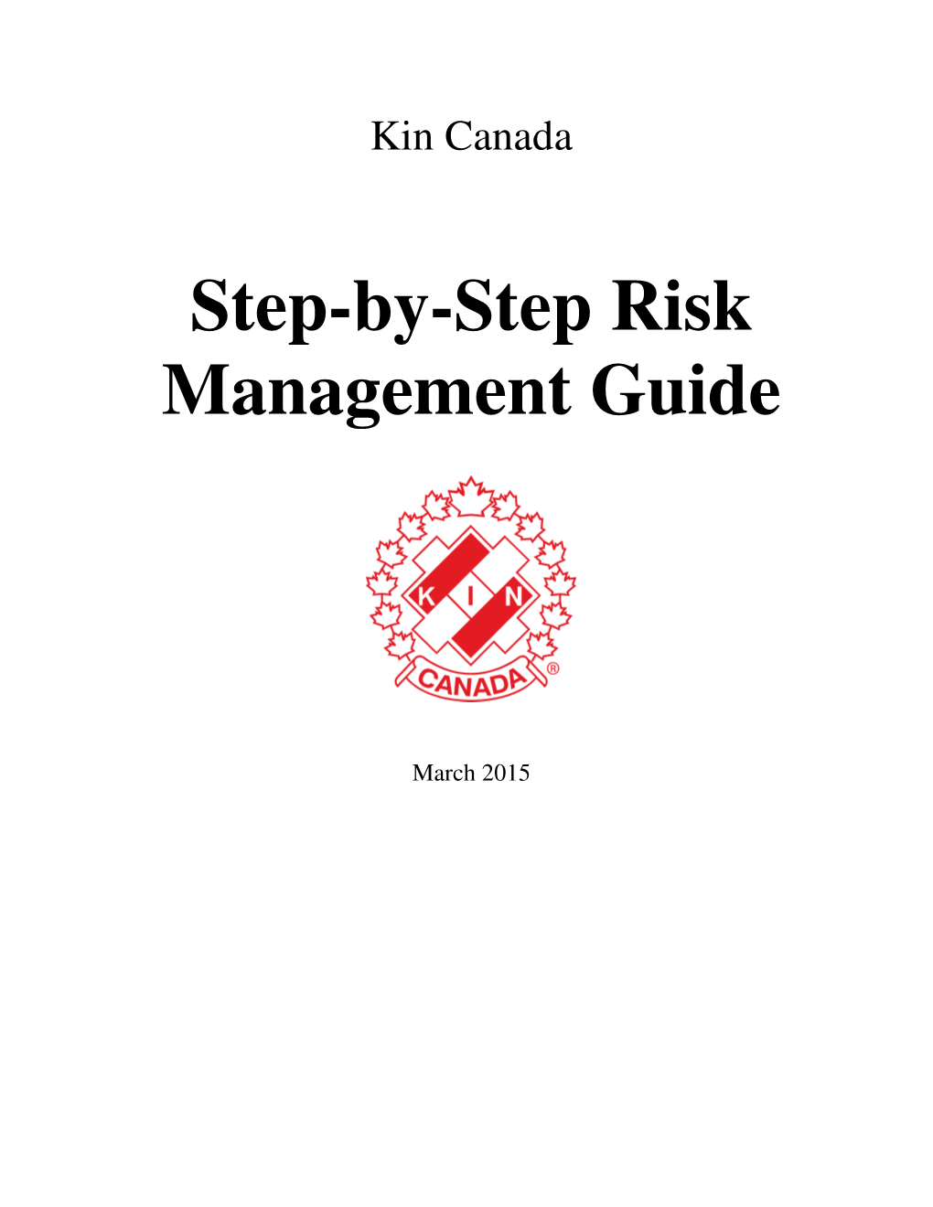 Step-By-Step Risk Management Guide