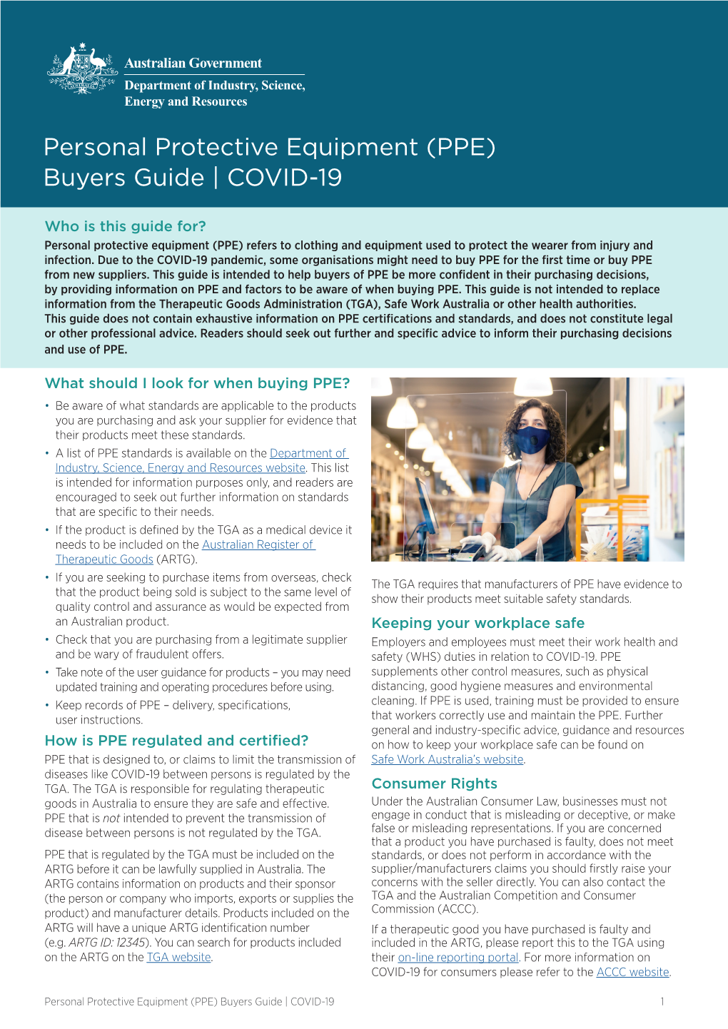 Personal Protective Equipment (PPE) Buyers Guide | COVID-19