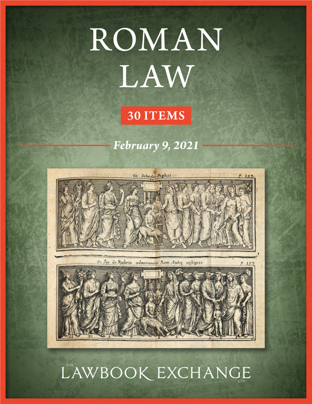 Roman Law: 30 Items