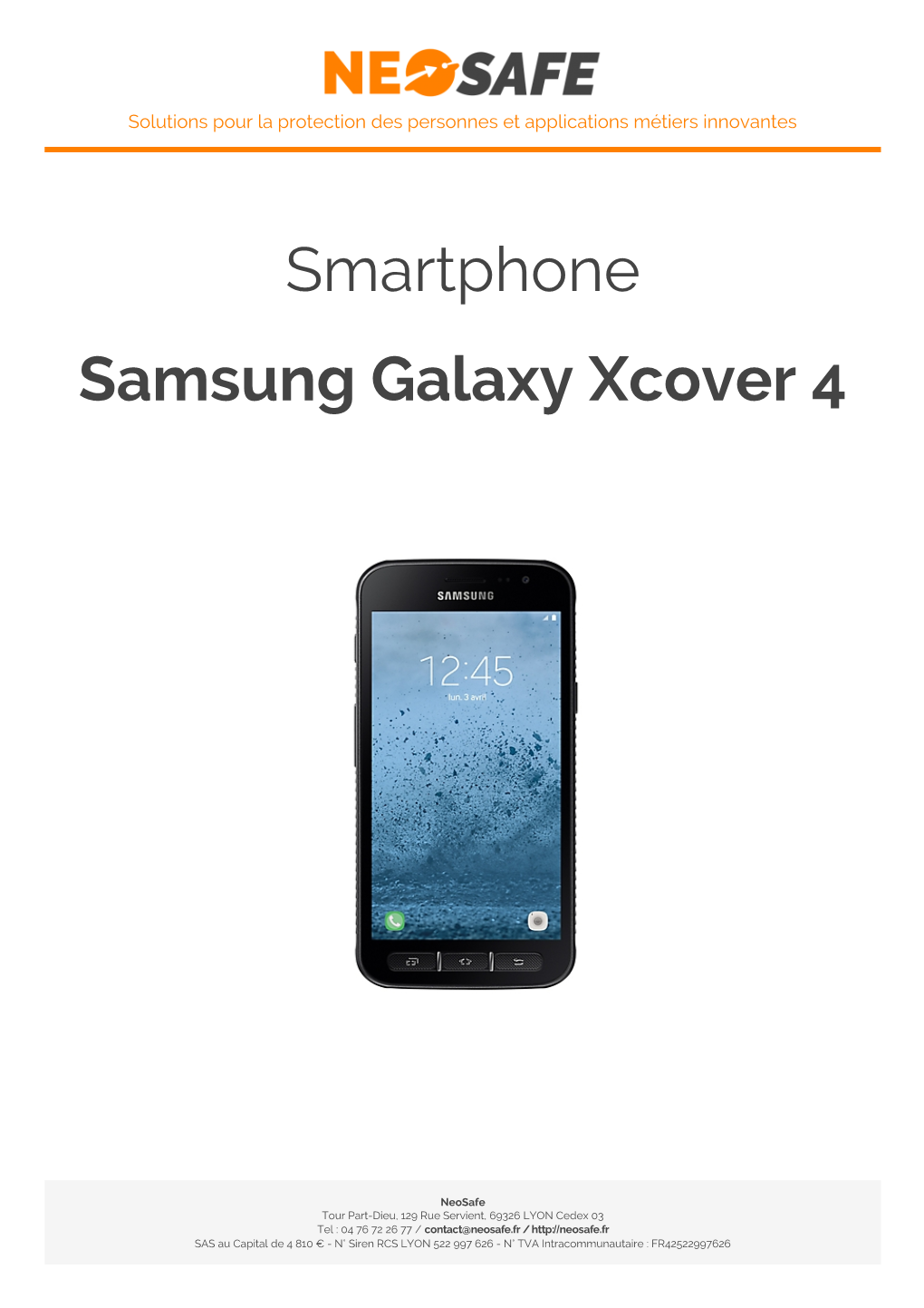 Smartphone Samsung Galaxy Xcover 4