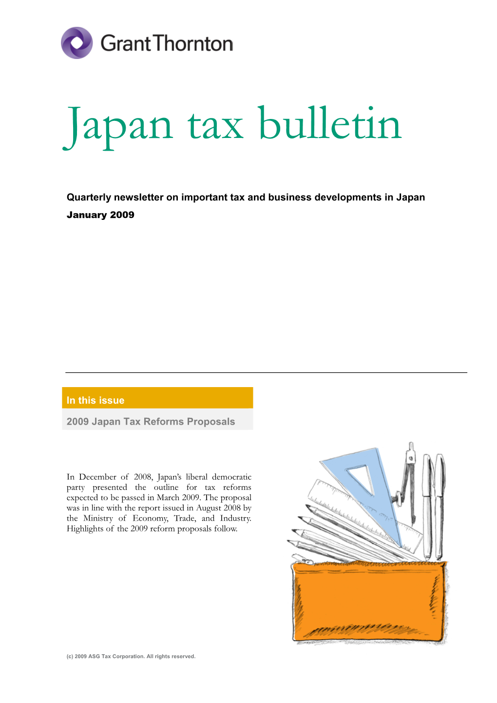 Japan Tax Bulletin