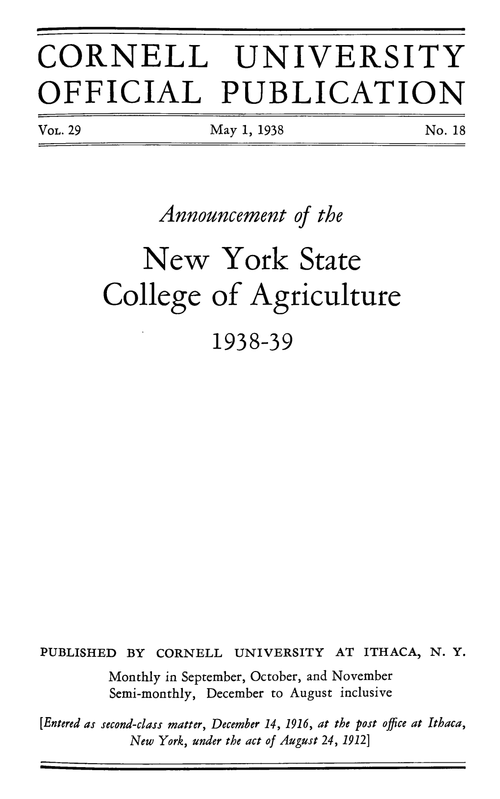 Official Publication