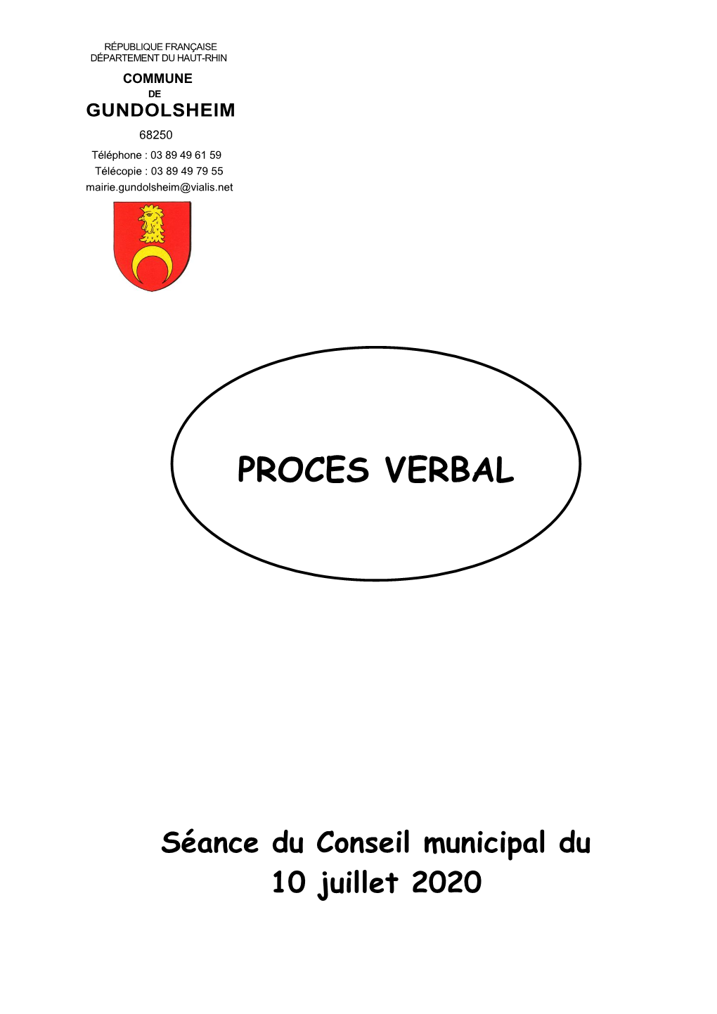 Proces Verbal