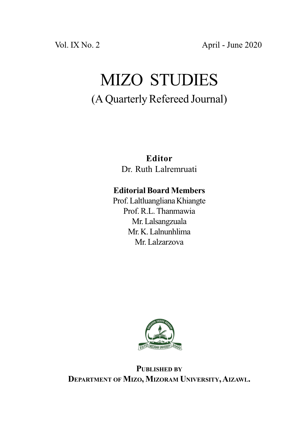 D:\Tul\Mizo Studies April-June