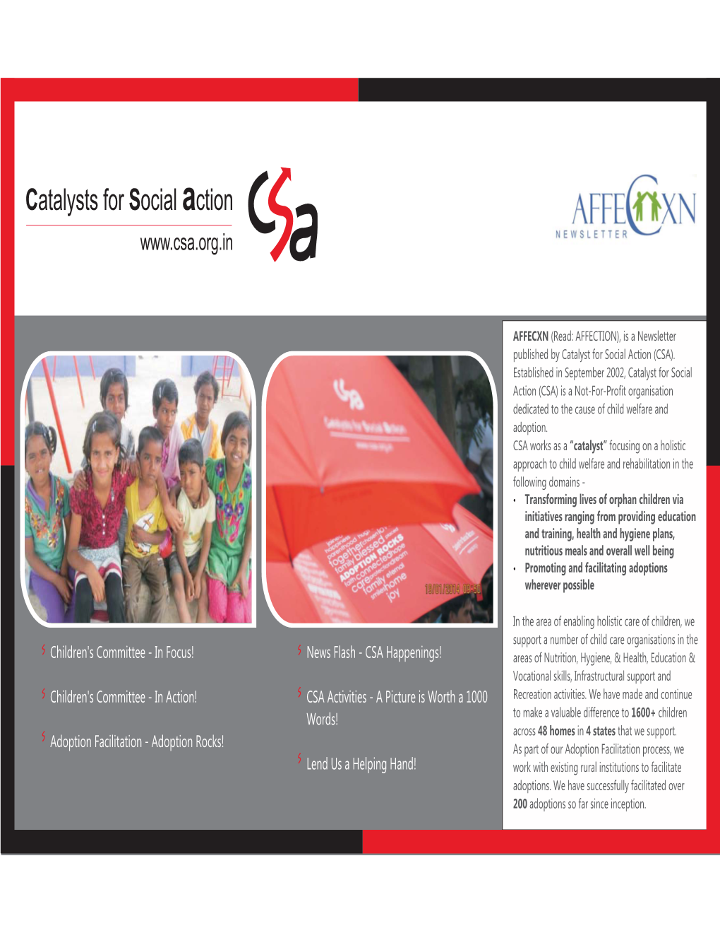 CSA Newsletter | Jan-2014