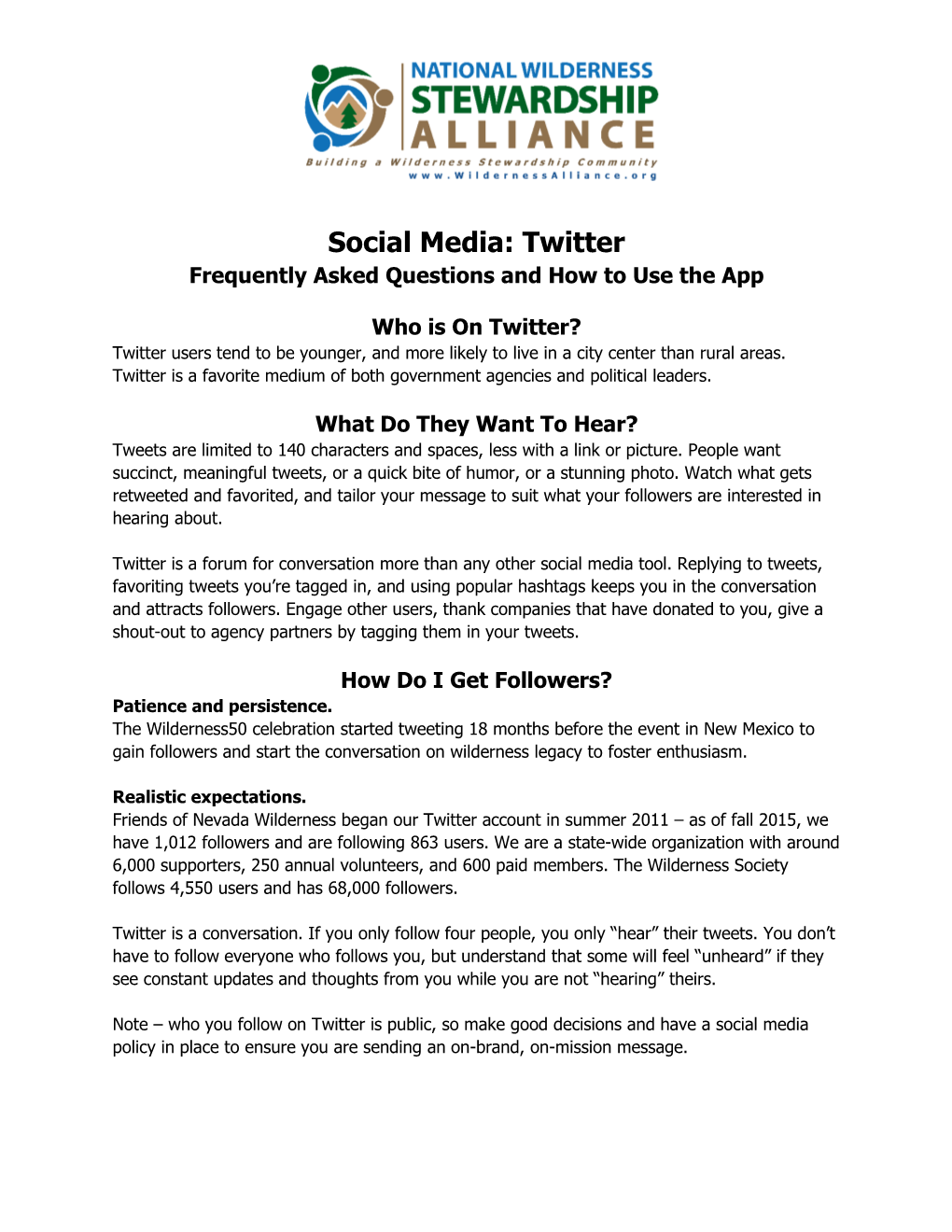 Social Media: Twitter Frequently Asked Questions and How to Use the App