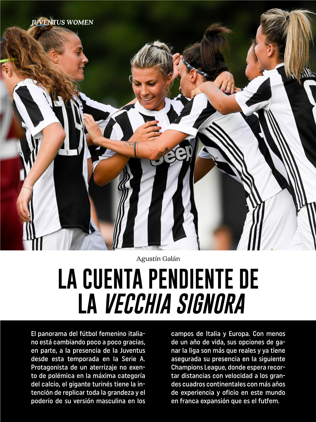 La Cuenta Pendiente De La Vecchia Signora