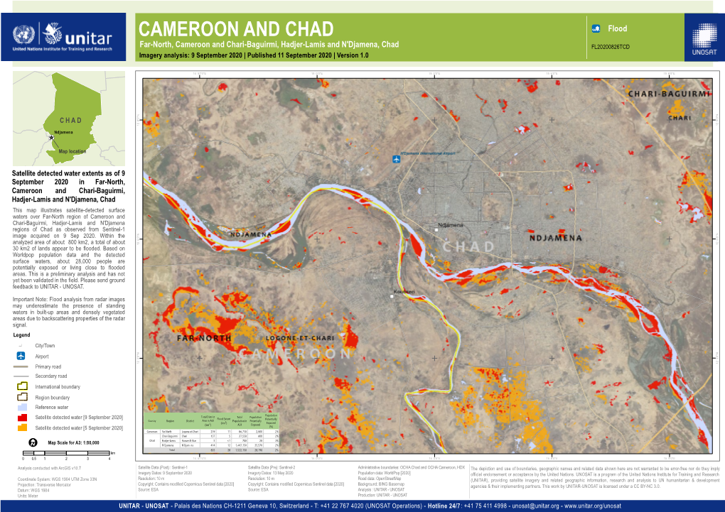 Cameroon and Chad