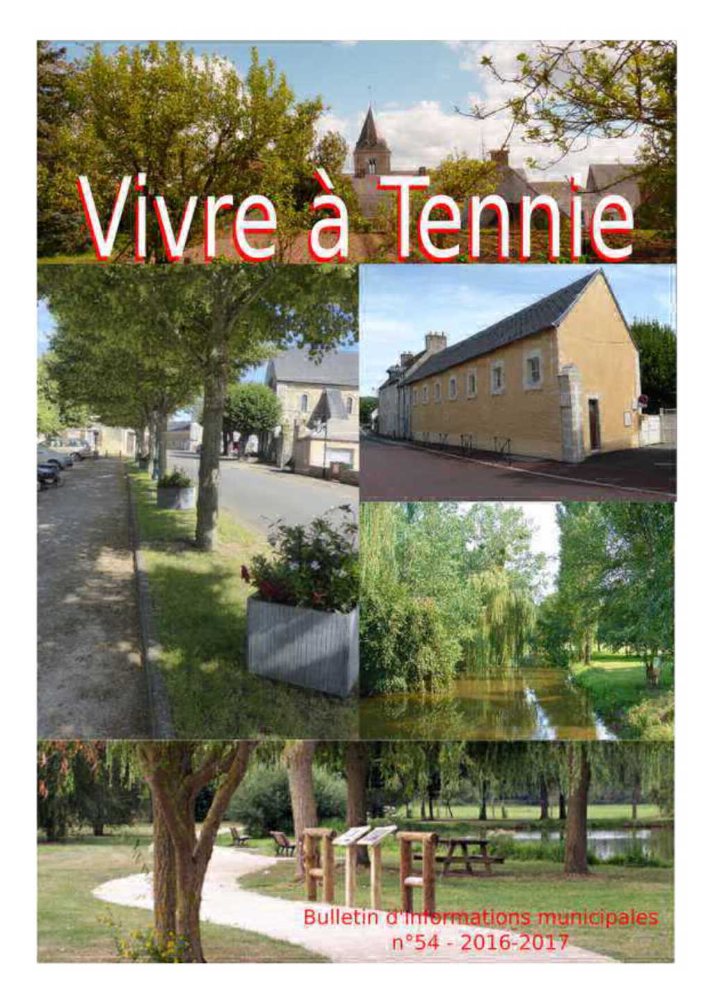 Vivre À Tennie N° 54 -1 Sommaire N°54