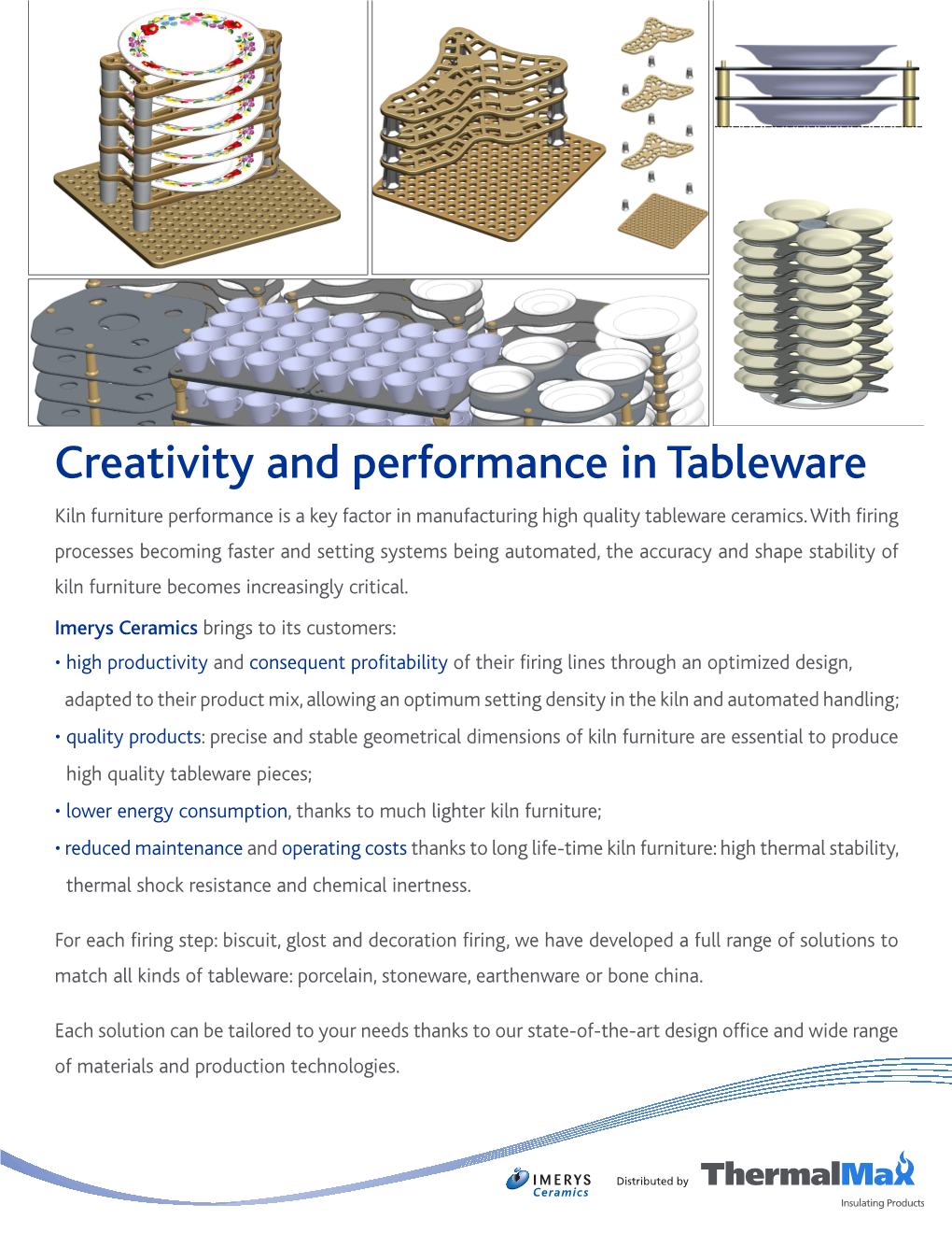 Creativity and Performance in Tableware