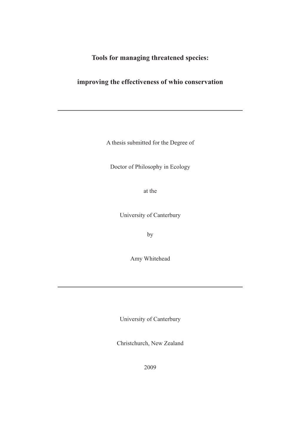 Amywhitehead-Phdthesis.Pdf (12.87Mb)