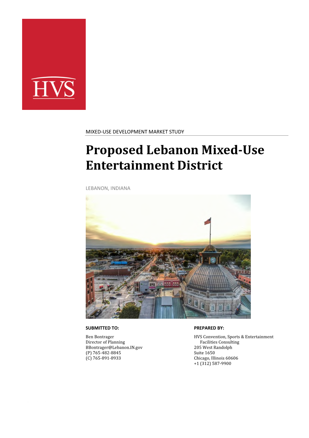 Proposed Lebanon Mixed-Use Entertainment District