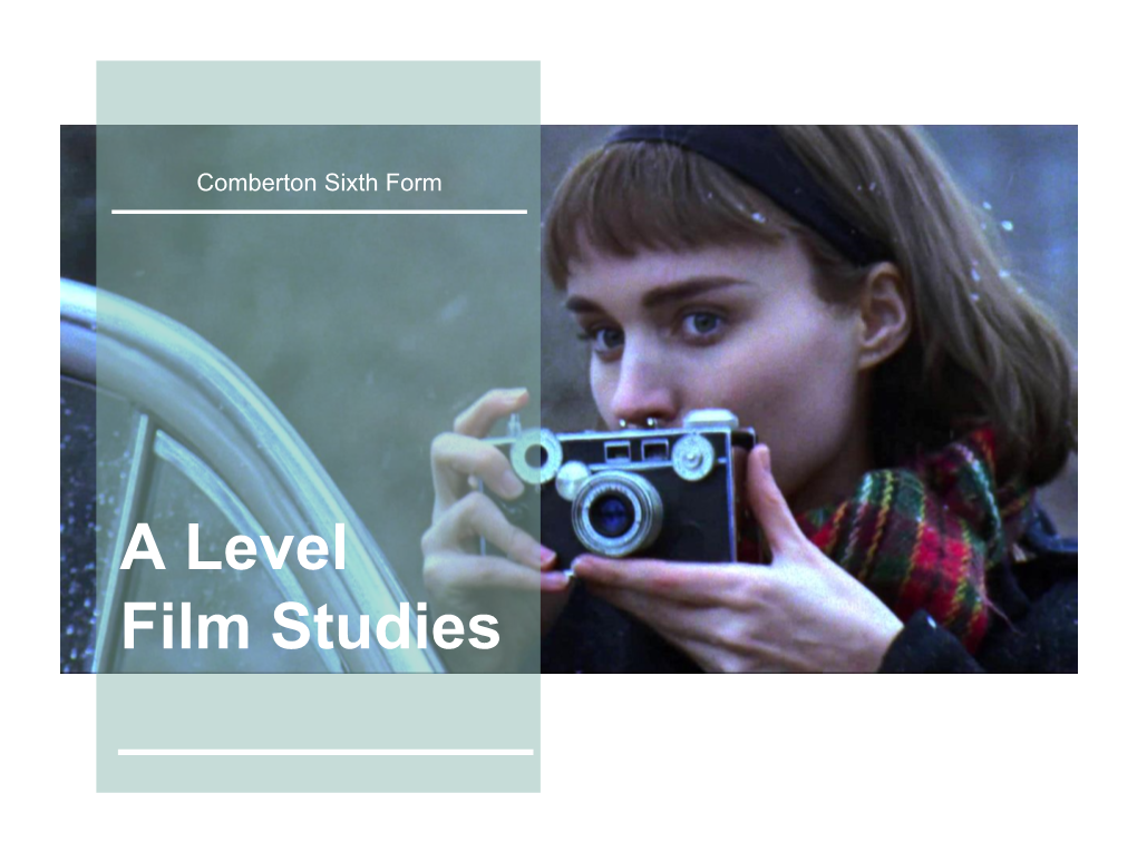 Film Studies