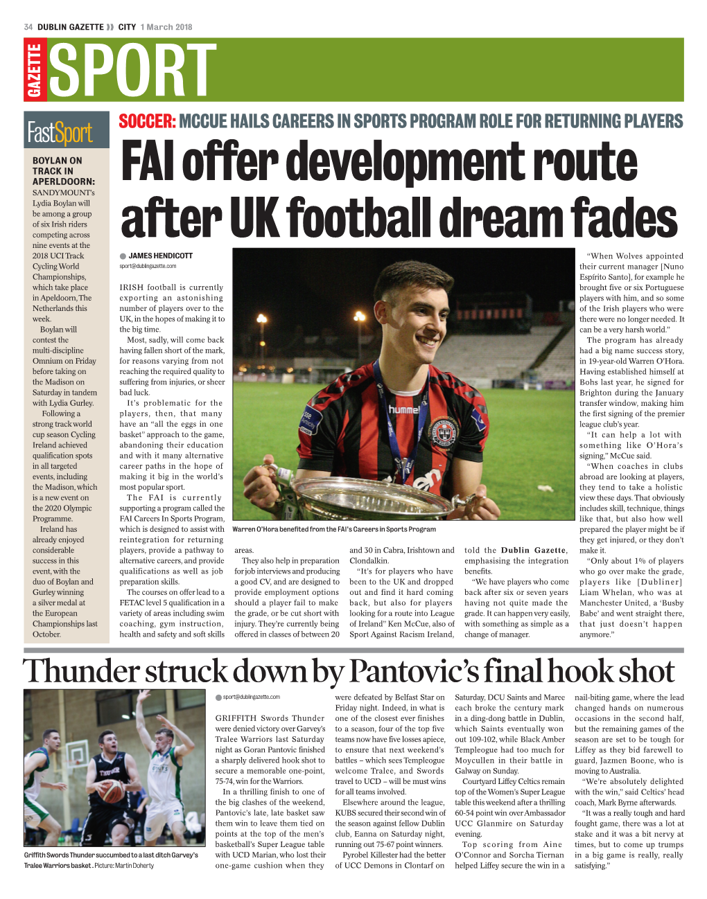 FAI Offer Development Route After UK Football Dream Fades