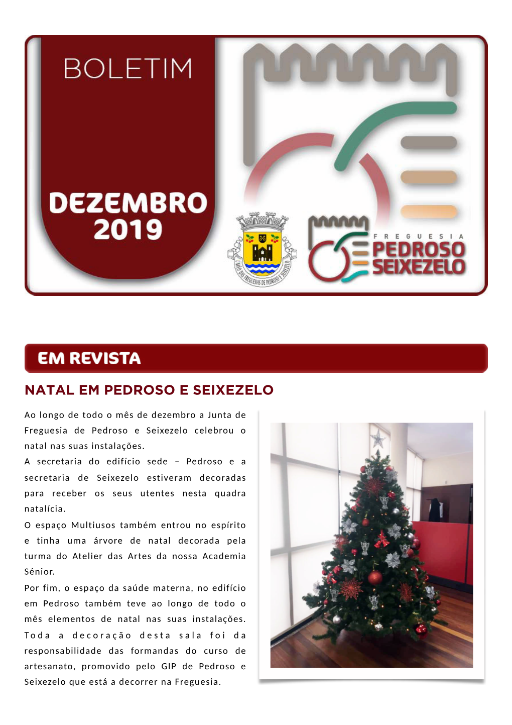 Boletim Informativo De Dezembro 2019