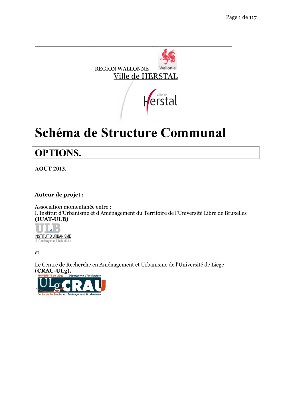 Schéma De Structure Communal