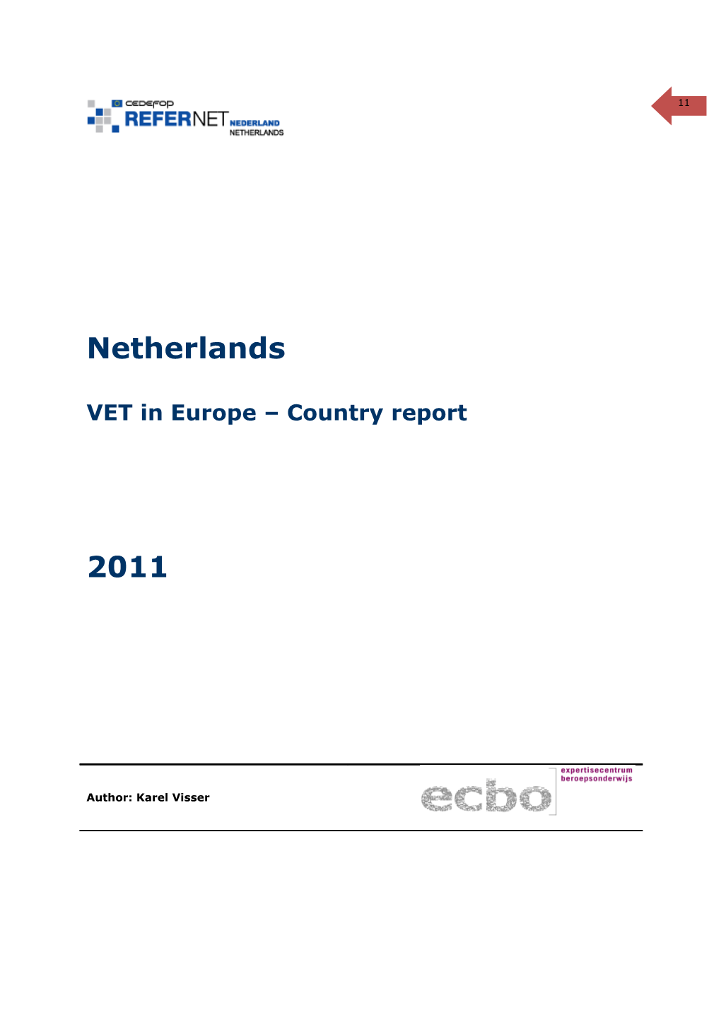 VET in Europe Country Report