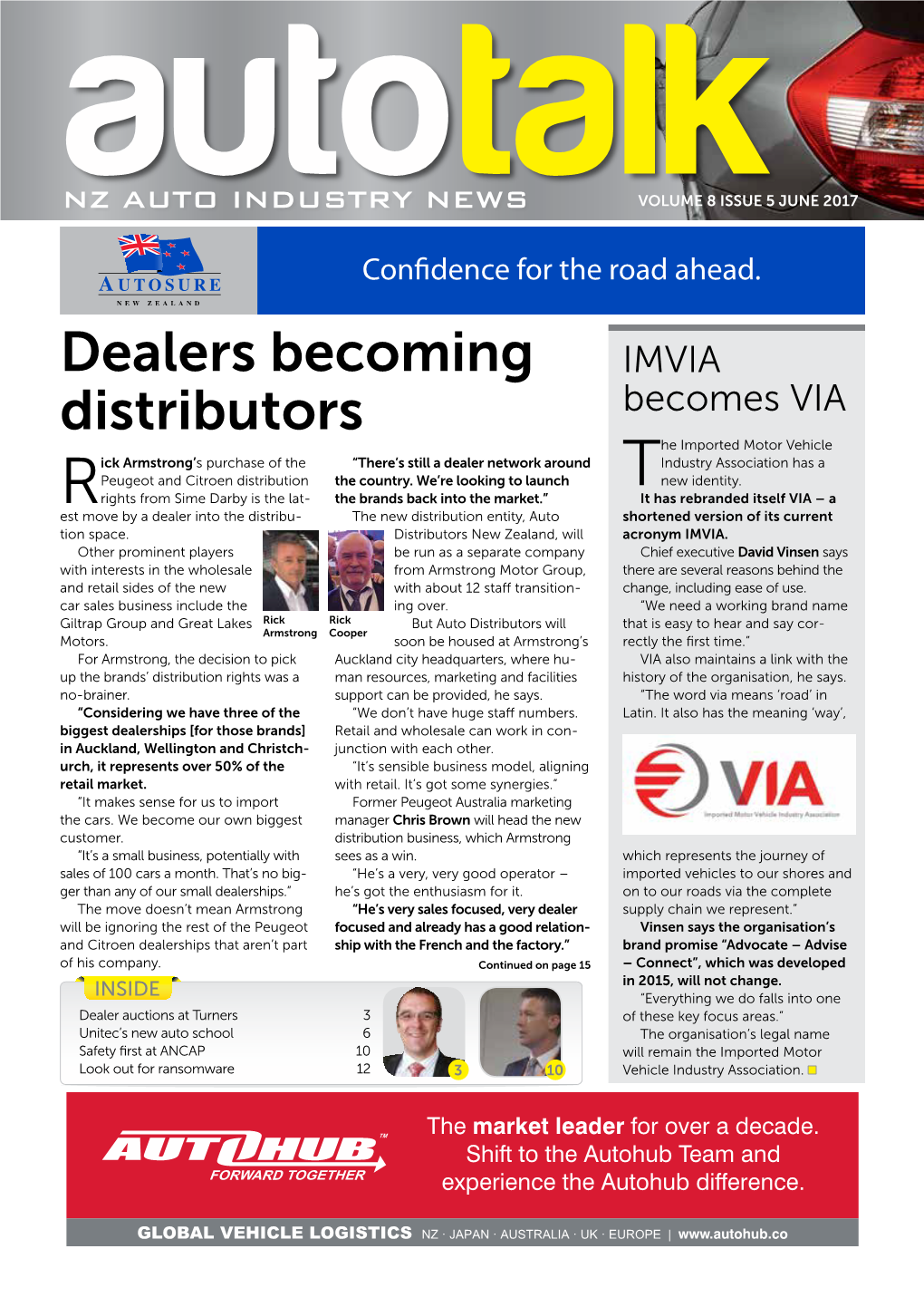 Dealers Becoming Distributors Continued from Page 1 Are Moving Into Distribution