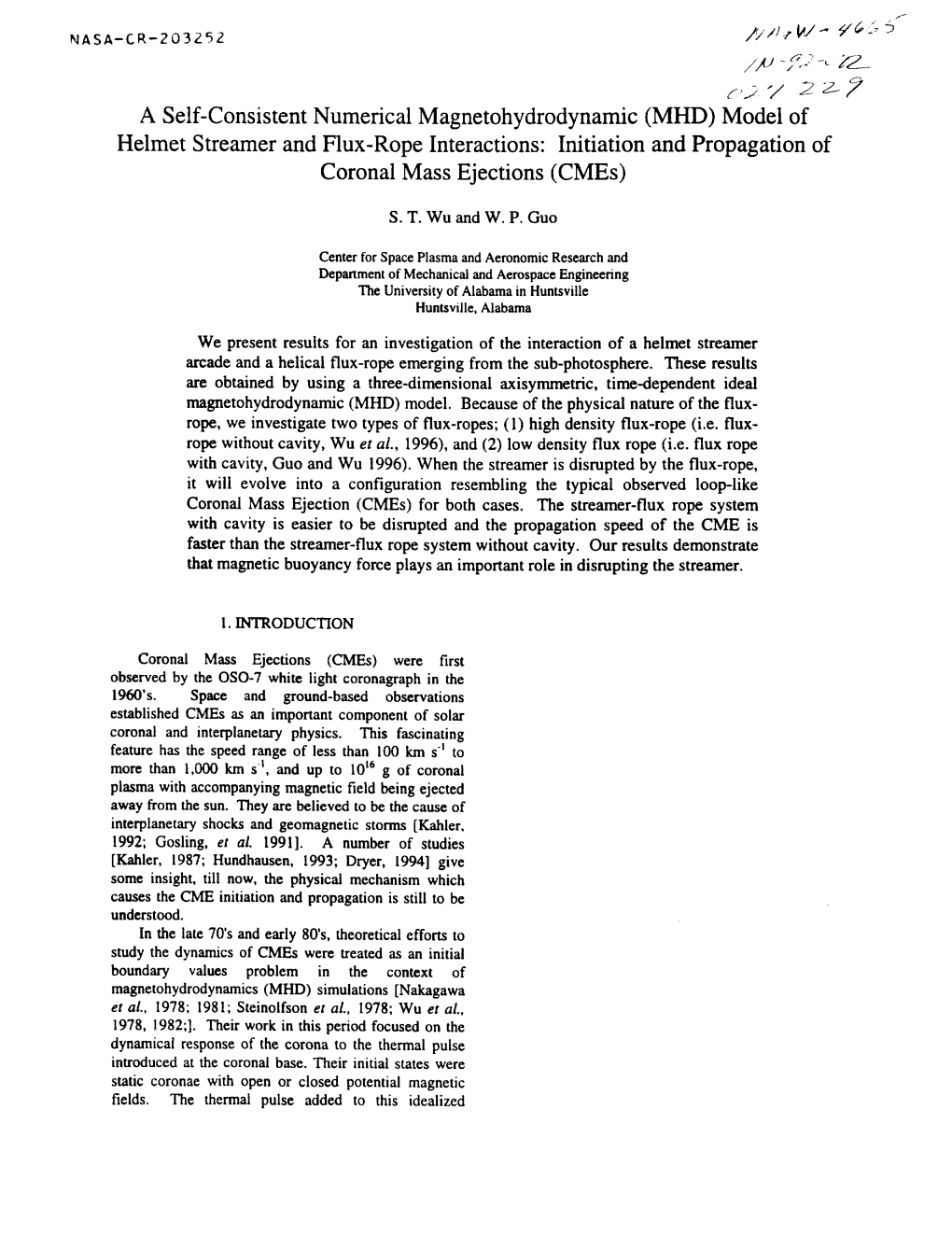 Coronalmass Ejecuons(Cmes)