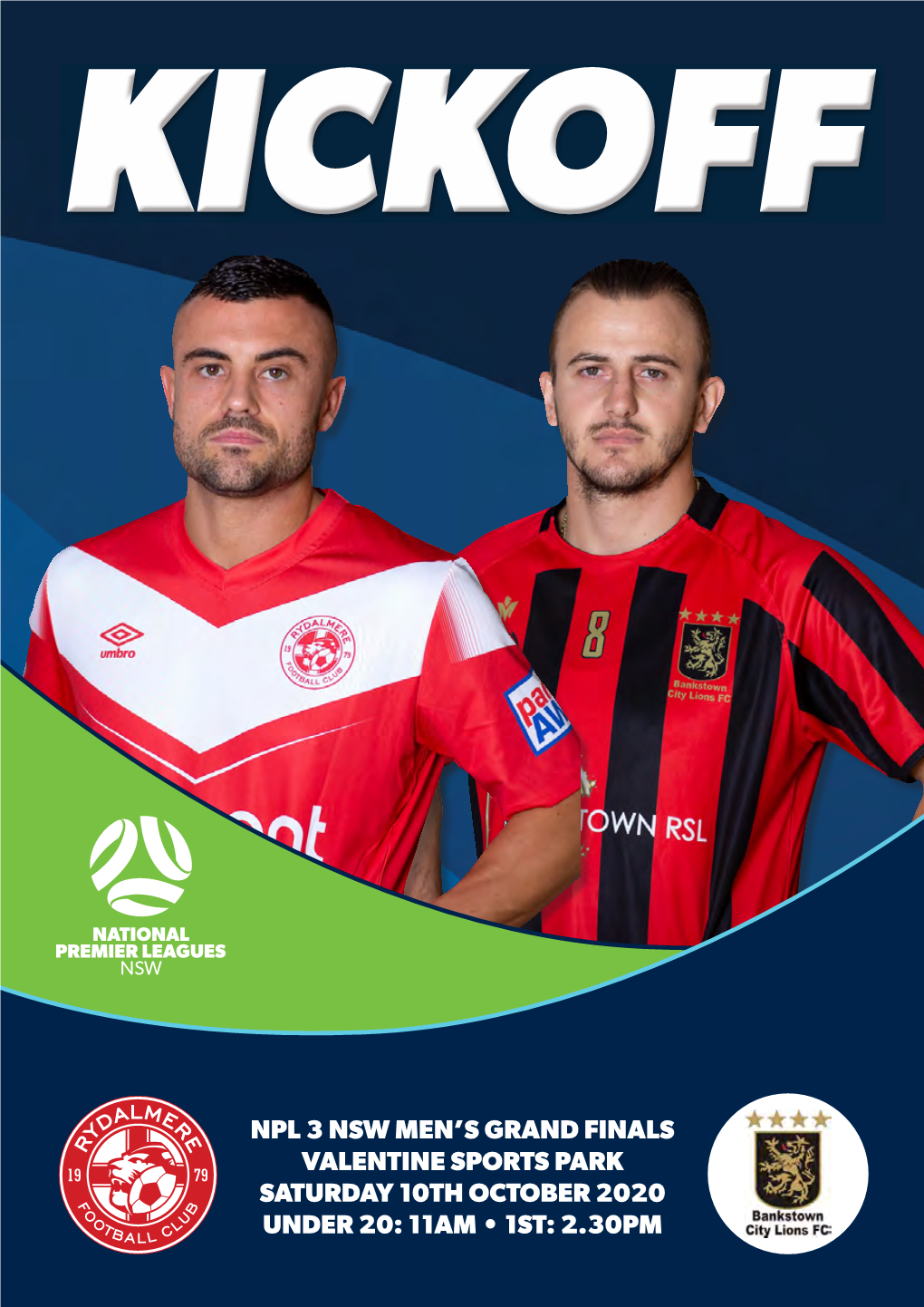 2020 NPL 3 NSW Men's – Grand Final Program