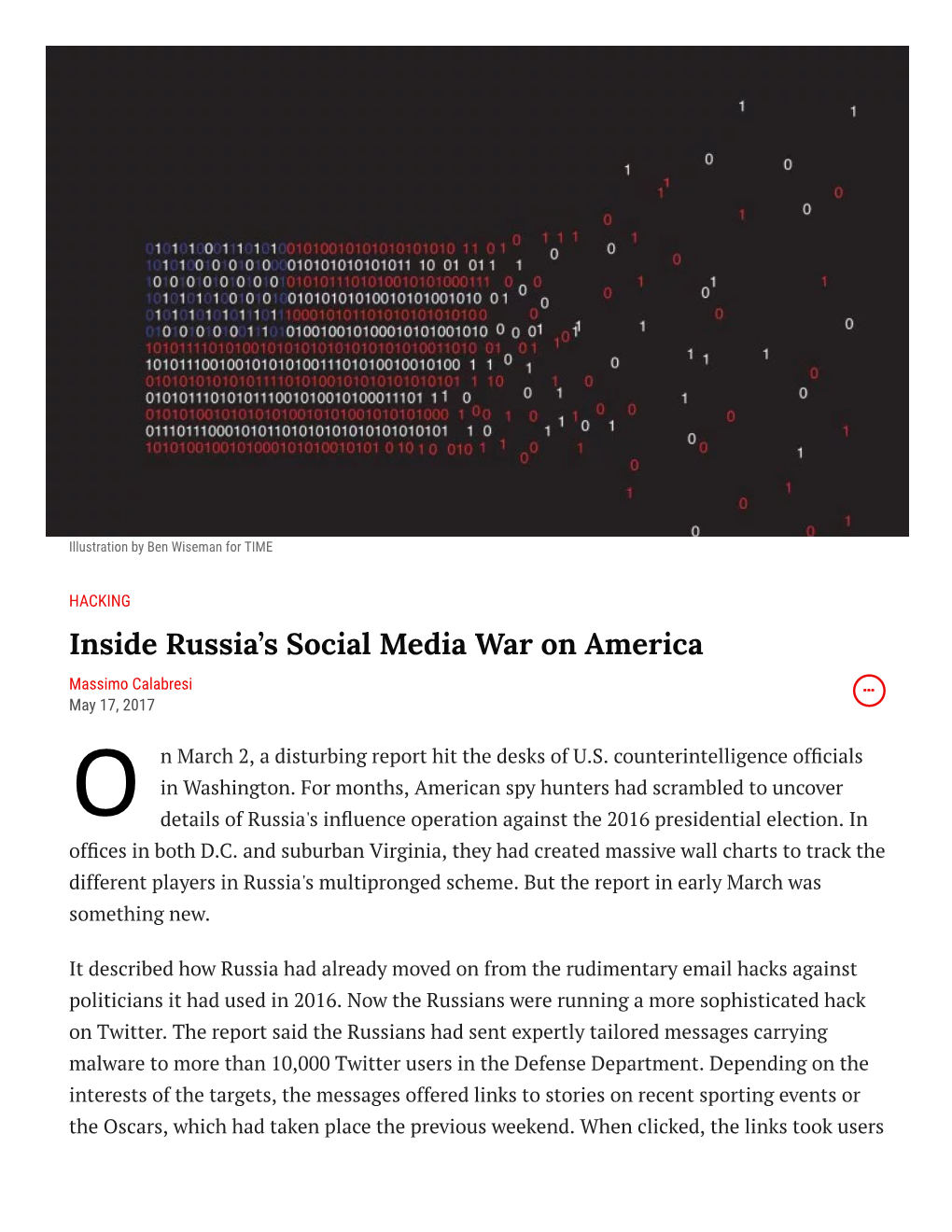 Inside Russia's Social Media War on America