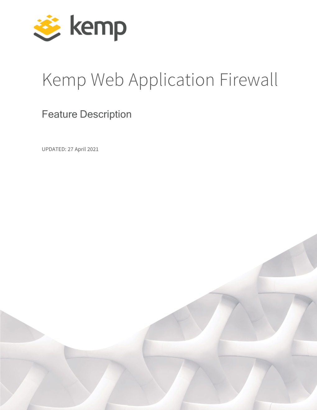 Kemp Web Application Firewall