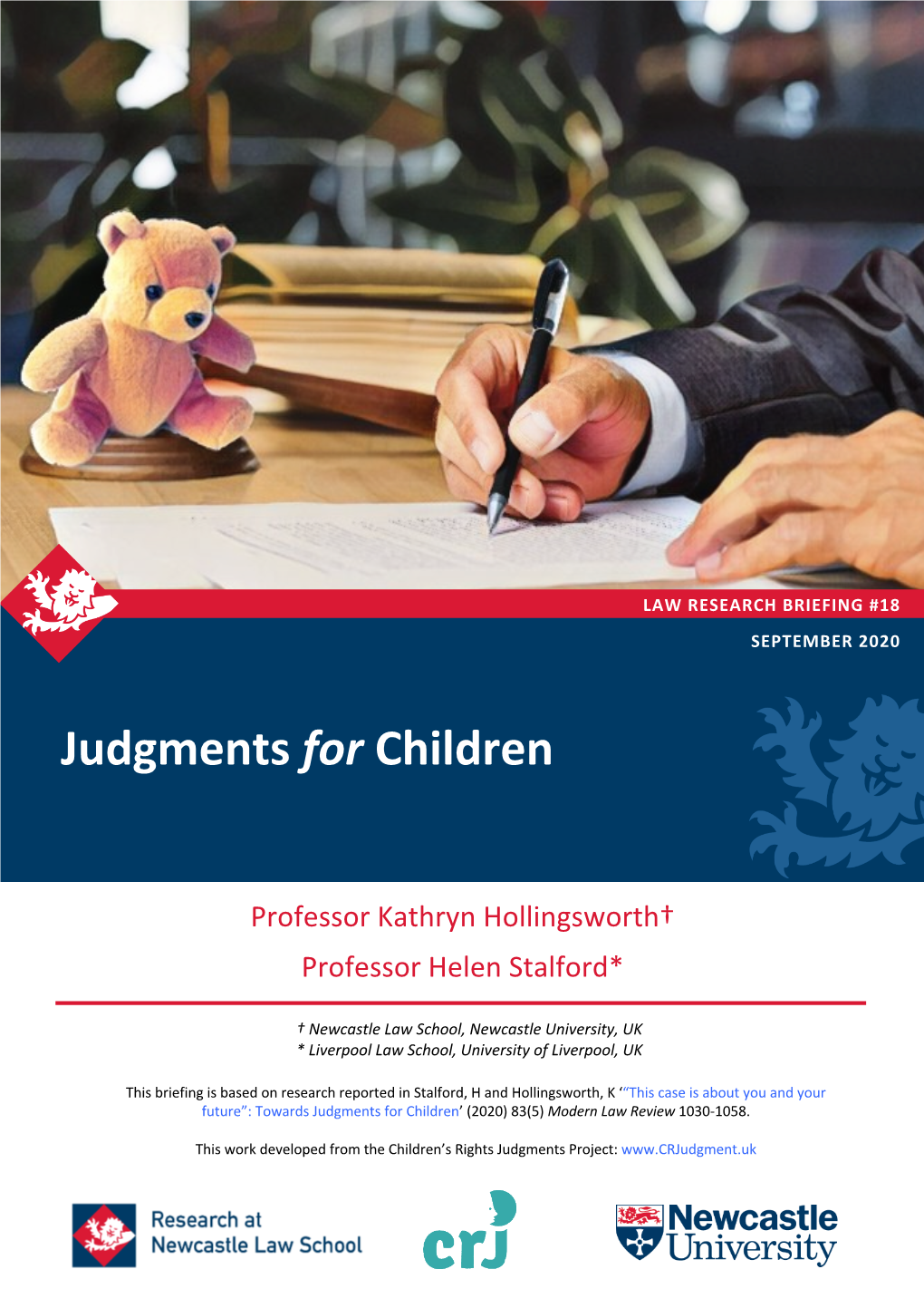 Judgments for Children