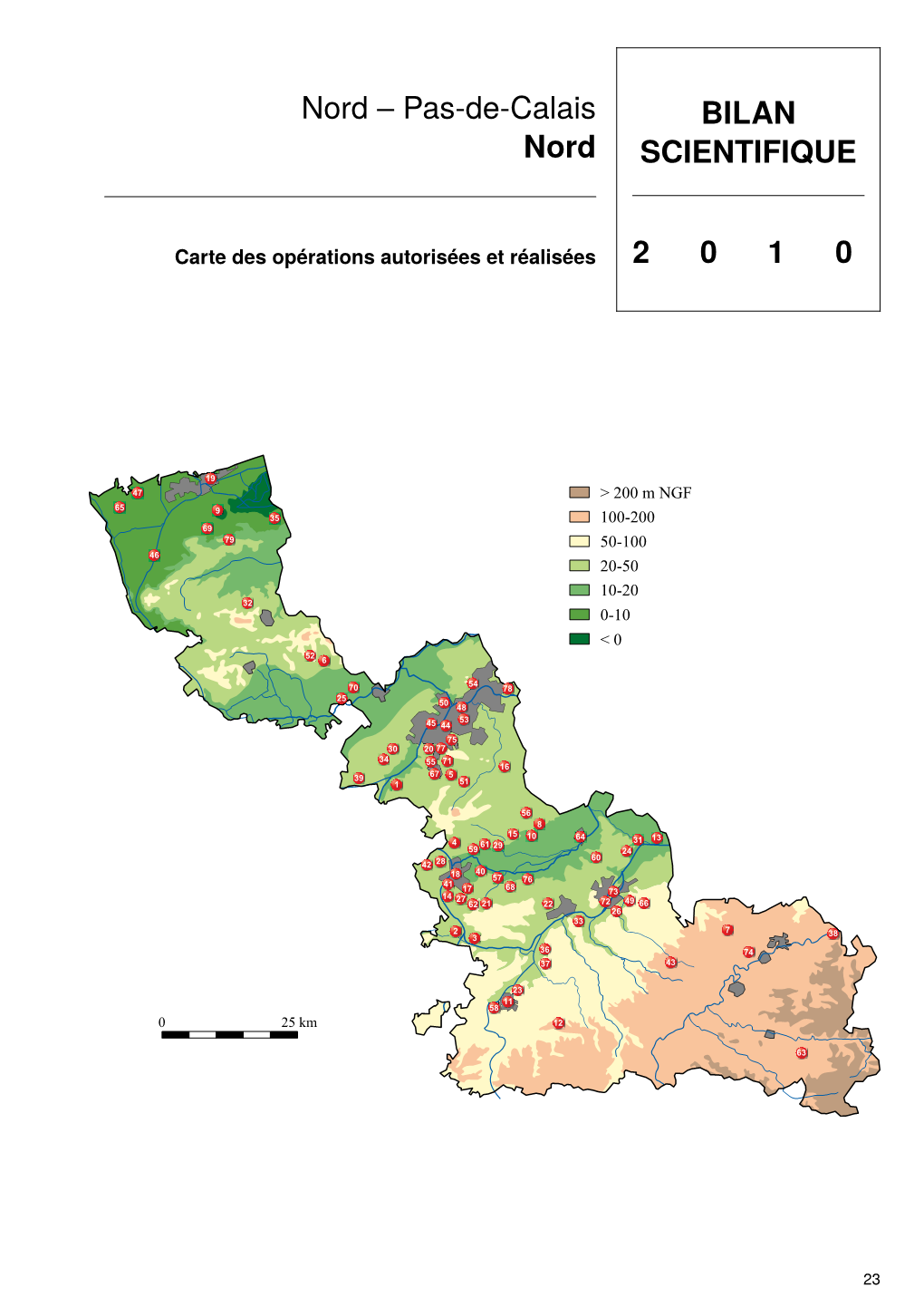 Pas-De-Calais Nord BILAN SCIENTIFIQUE 2 0