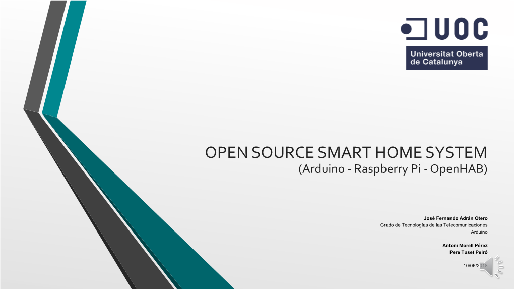 Arduino - Raspberry Pi - Openhab)