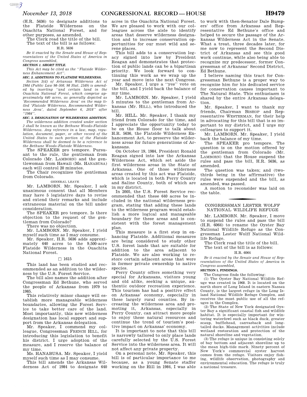 Congressional Record—House H9479