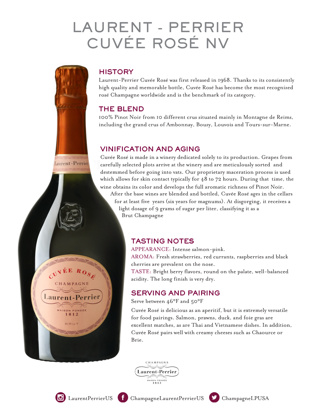 Laurent-Perrier Cuvee Rose